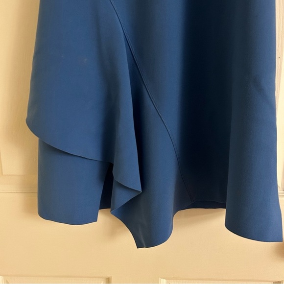 ELIZABETH and JAMES “Hattie” Ruffle Dress in Lapis Blue - Picture 8 of 8